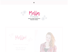 Tablet Screenshot of mellamusic.com